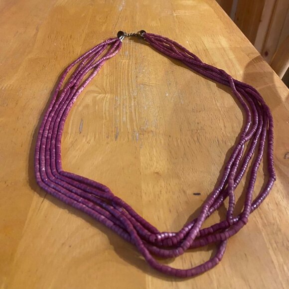Beaded Necklace Approx 35 inches long 5/$25 - Picture 3 of 3